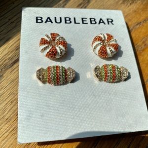 Baublebar Christmas Candy earrings. Brand new, never worn.